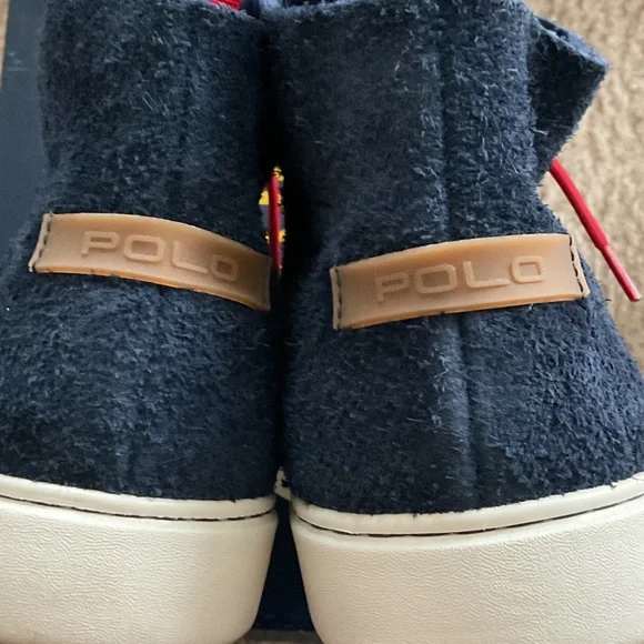 Delaney high-top Polo sneaker by Ralph Lauren - Picture 2 of 6